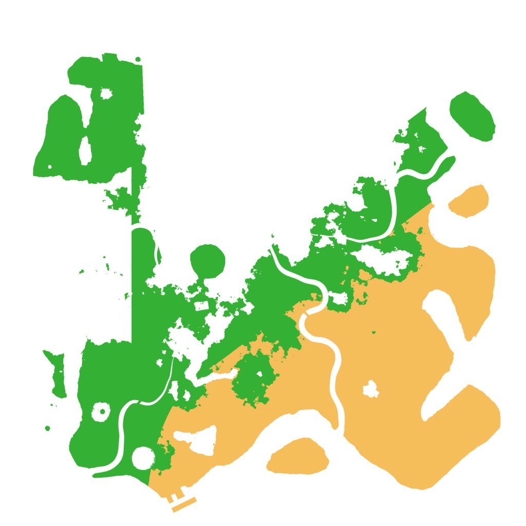 Biome Rust Map: Procedural Map, Size: 4100, Seed: 375784296