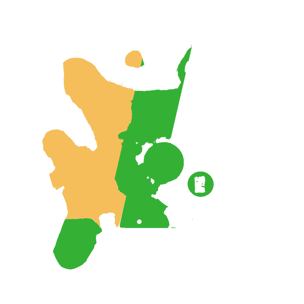 Biome Rust Map: Procedural Map, Size: 2000, Seed: 2070029133