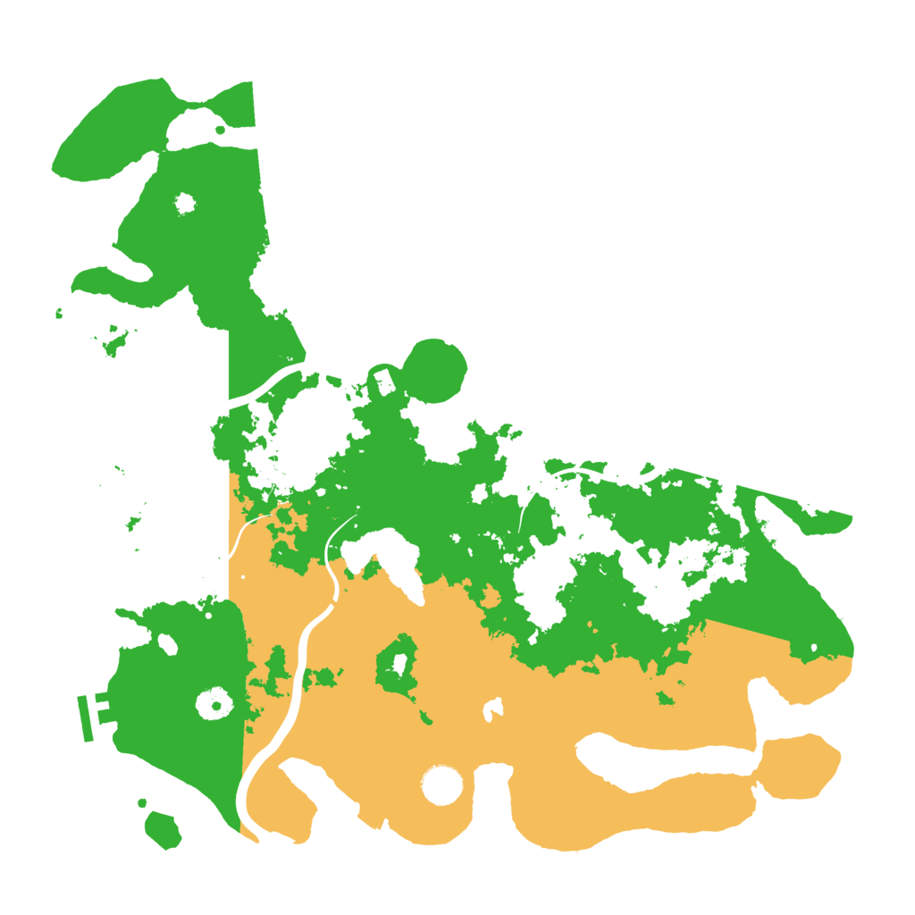 Biome Rust Map: Procedural Map, Size: 4000, Seed: 761865007