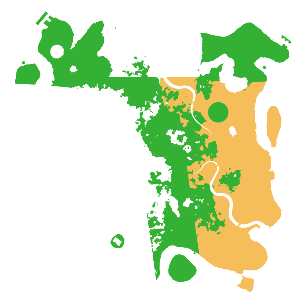 Biome Rust Map: Procedural Map, Size: 4000, Seed: 2142026