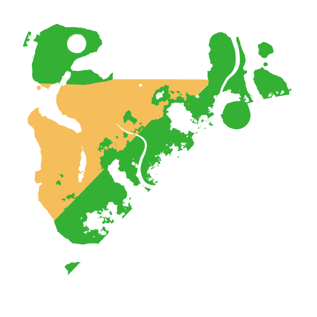 Biome Rust Map: Procedural Map, Size: 3000, Seed: 29783