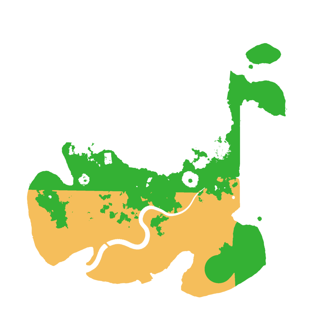 Biome Rust Map: Procedural Map, Size: 3000, Seed: 8412675