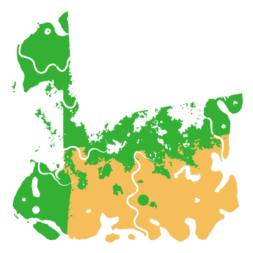 Biome Rust Map: Procedural Map, Size: 6000, Seed: 510048189