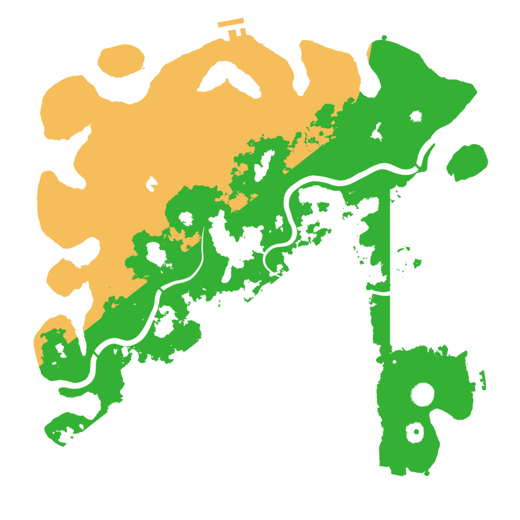 Biome Rust Map: Procedural Map, Size: 4000, Seed: 20062026