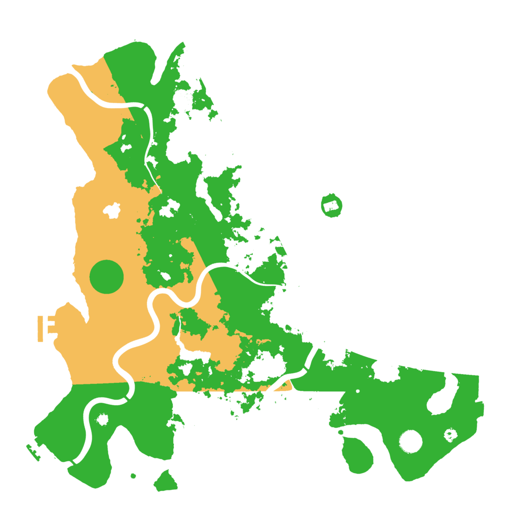 Biome Rust Map: Procedural Map, Size: 4050, Seed: 738267912