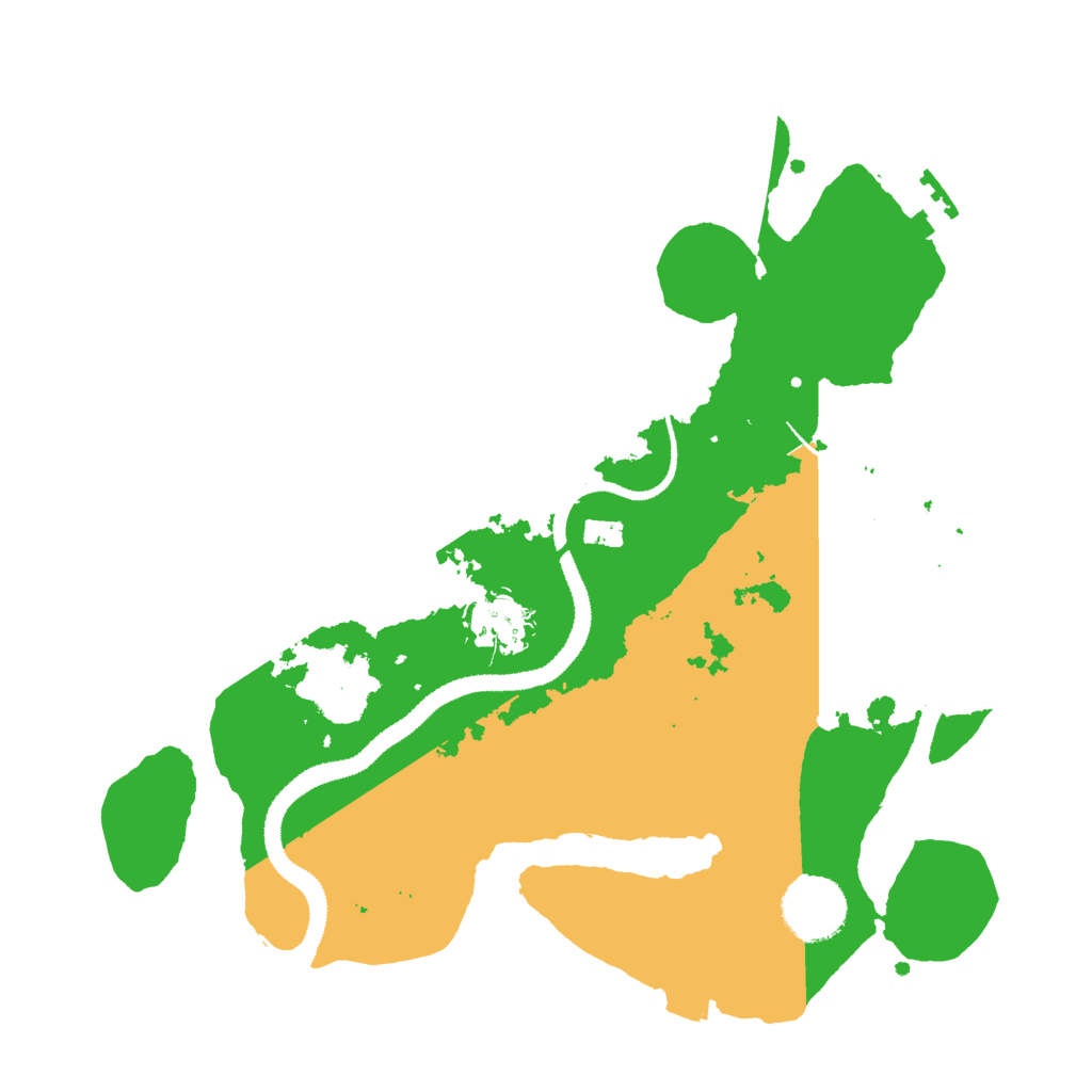 Biome Rust Map: Procedural Map, Size: 3000, Seed: 40440