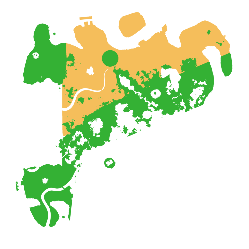Biome Rust Map: Procedural Map, Size: 4000, Seed: 910896895