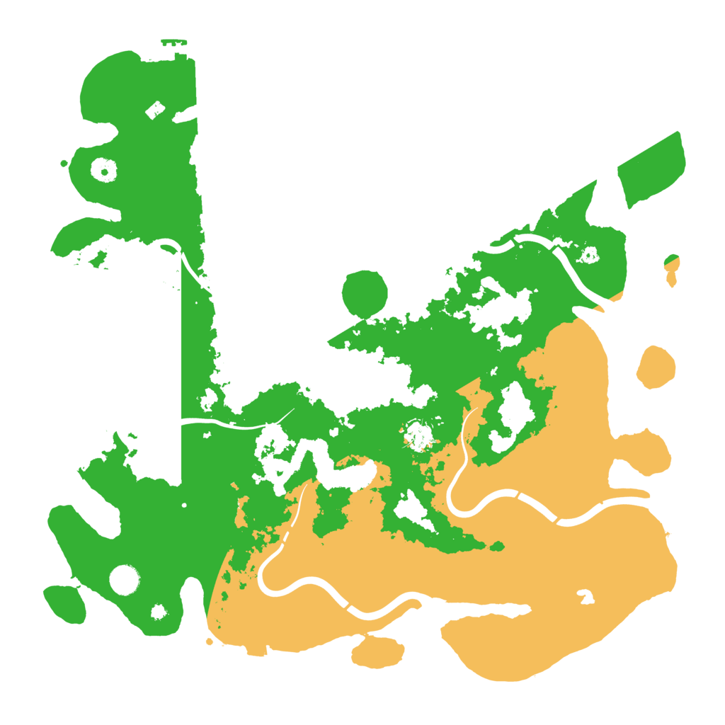 Biome Rust Map: Procedural Map, Size: 4250, Seed: 284996623