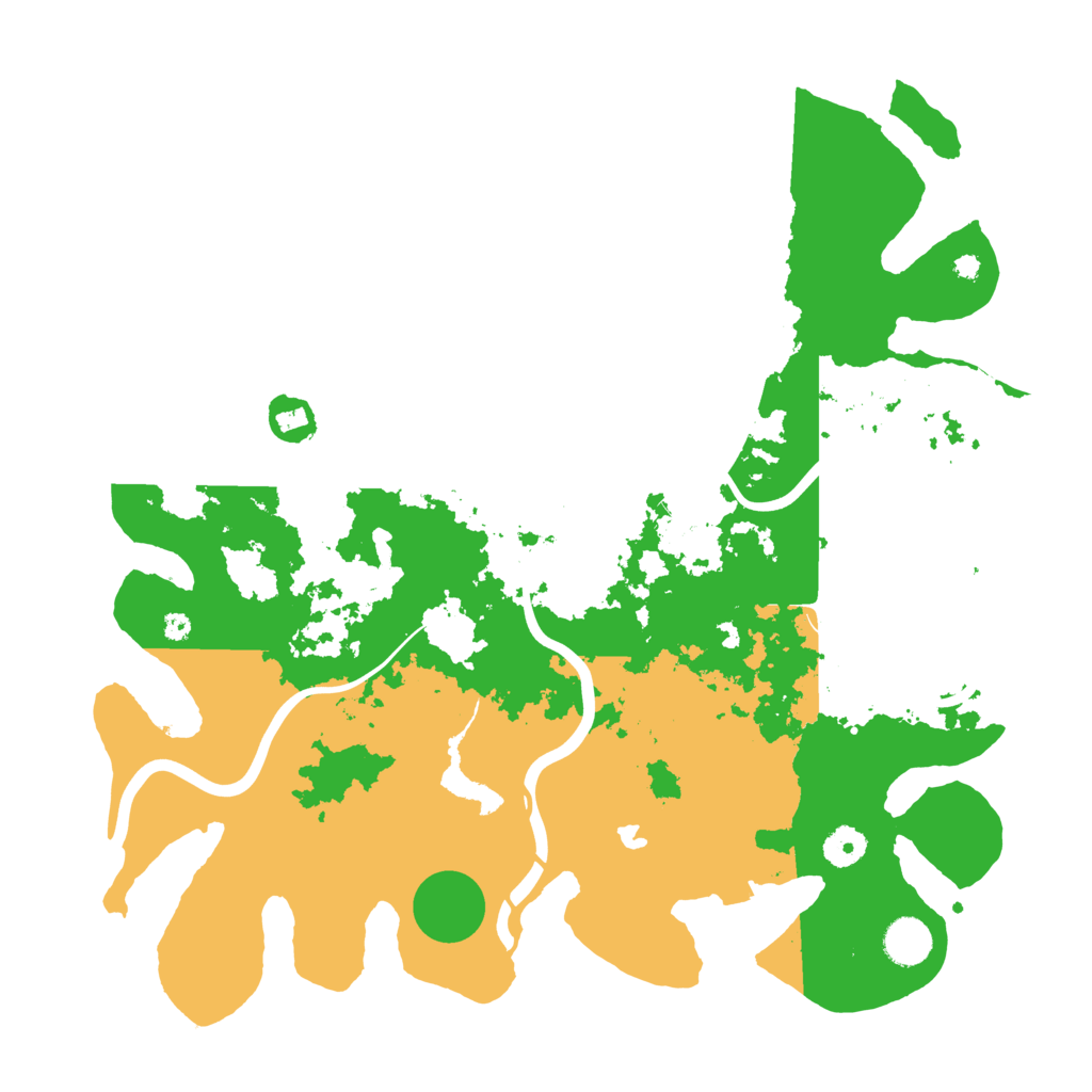 Biome Rust Map: Procedural Map, Size: 4000, Seed: 4212