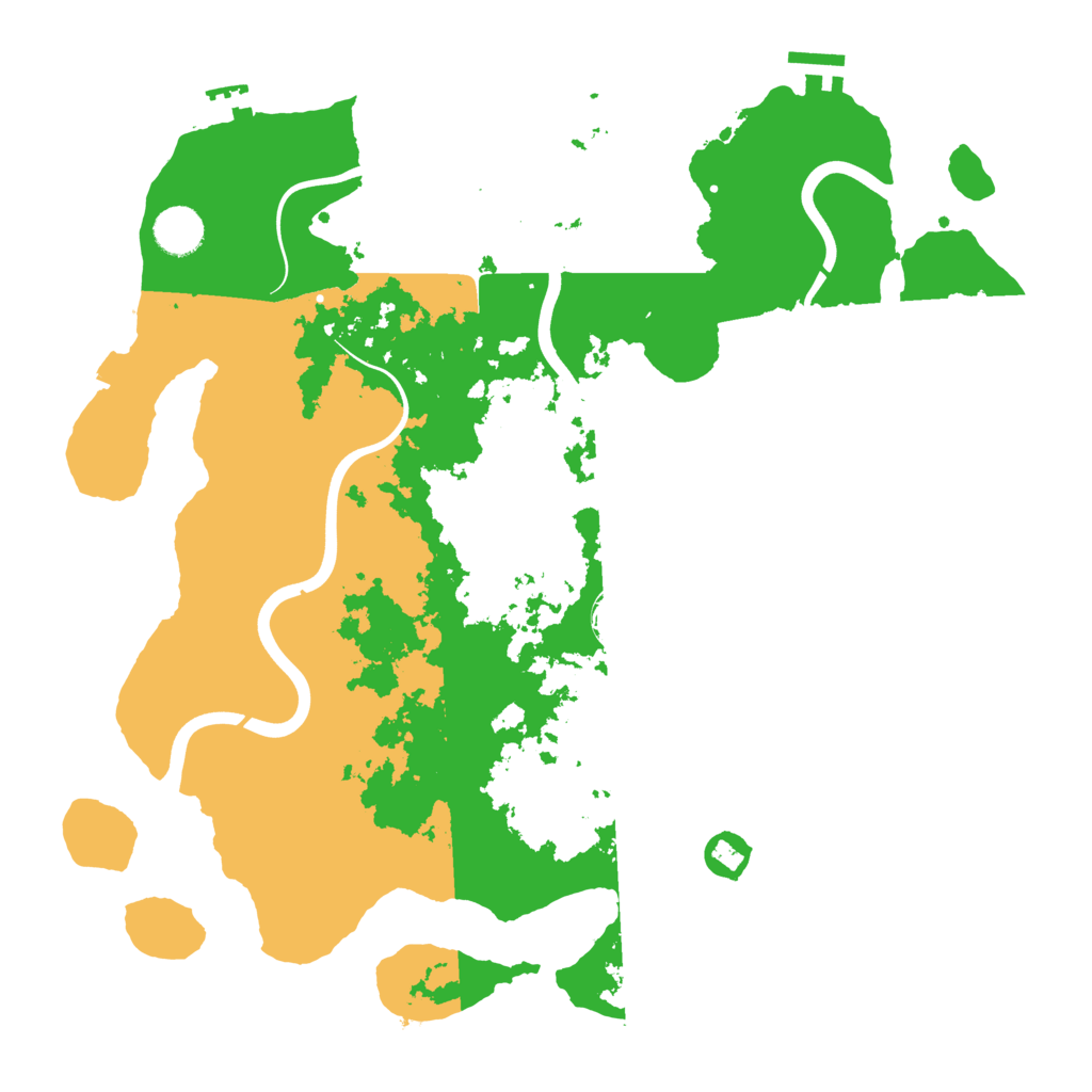 Biome Rust Map: Procedural Map, Size: 3900, Seed: 1525026501