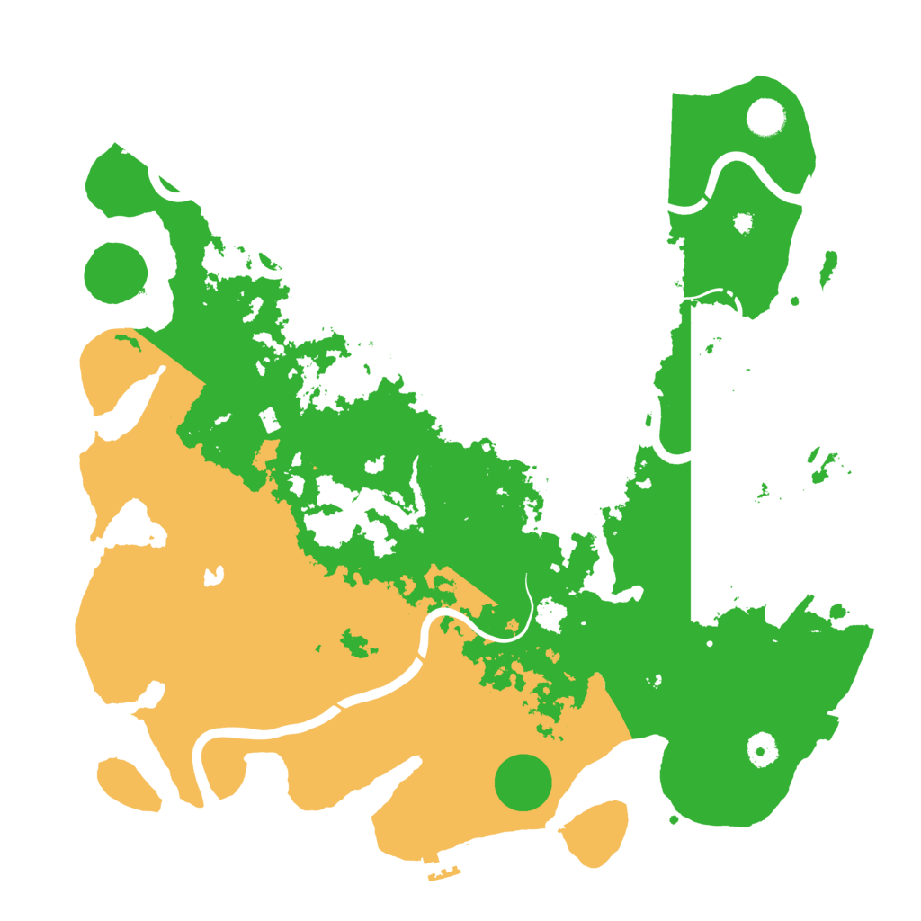 Biome Rust Map: Procedural Map, Size: 4250, Seed: 1080937