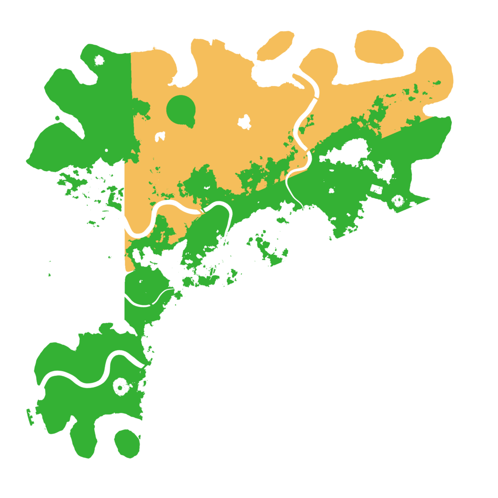 Biome Rust Map: Procedural Map, Size: 4500, Seed: 1273571341