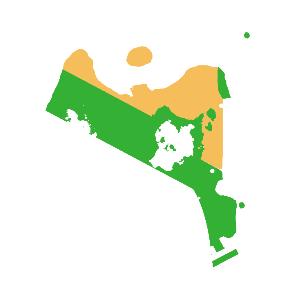 Biome Rust Map: Procedural Map, Size: 2000, Seed: 84325