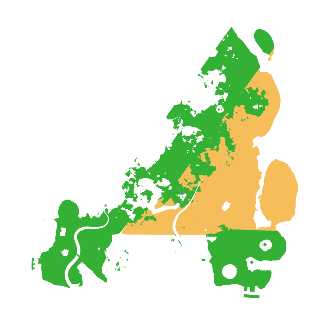 Biome Rust Map: Procedural Map, Size: 4000, Seed: 1863319