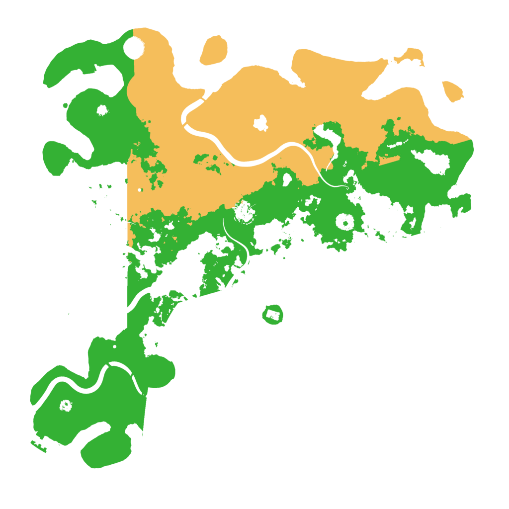 Biome Rust Map: Procedural Map, Size: 4250, Seed: 28489