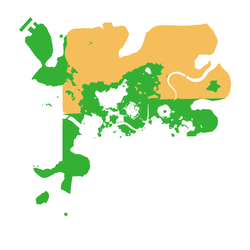 Biome Rust Map: Procedural Map, Size: 3000, Seed: 2141233967