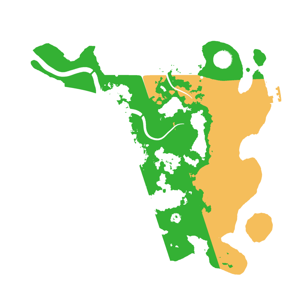 Biome Rust Map: Procedural Map, Size: 3000, Seed: 686023047
