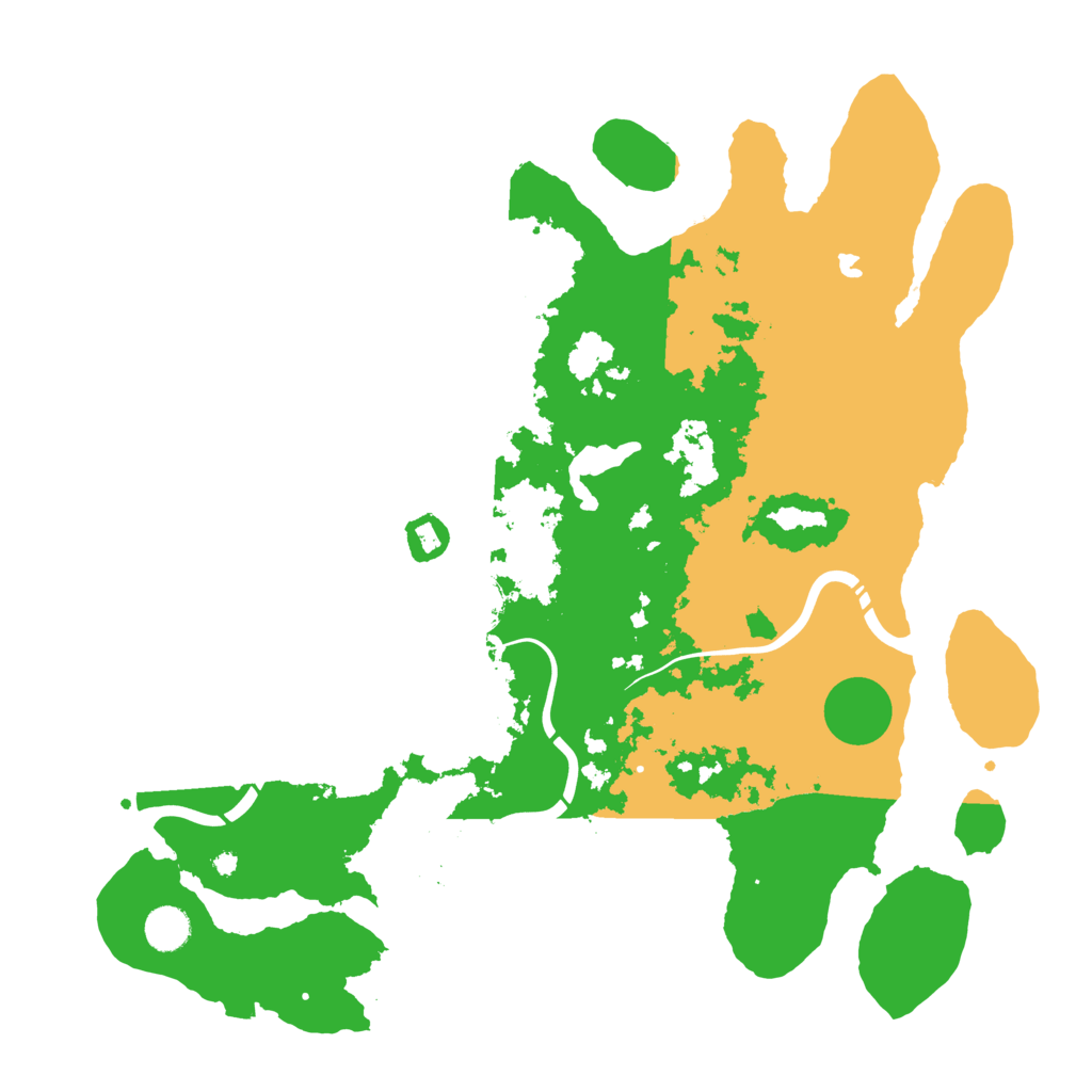 Biome Rust Map: Procedural Map, Size: 4250, Seed: 581813693