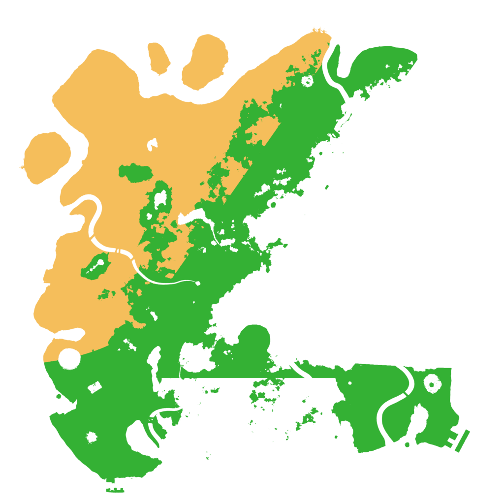 Biome Rust Map: Procedural Map, Size: 4250, Seed: 1722188084