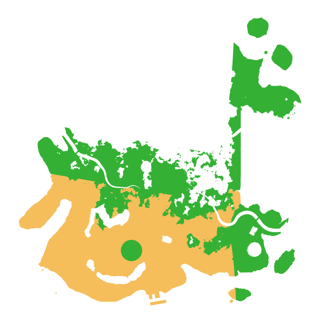 Biome Rust Map: Procedural Map, Size: 4000, Seed: 1770452842