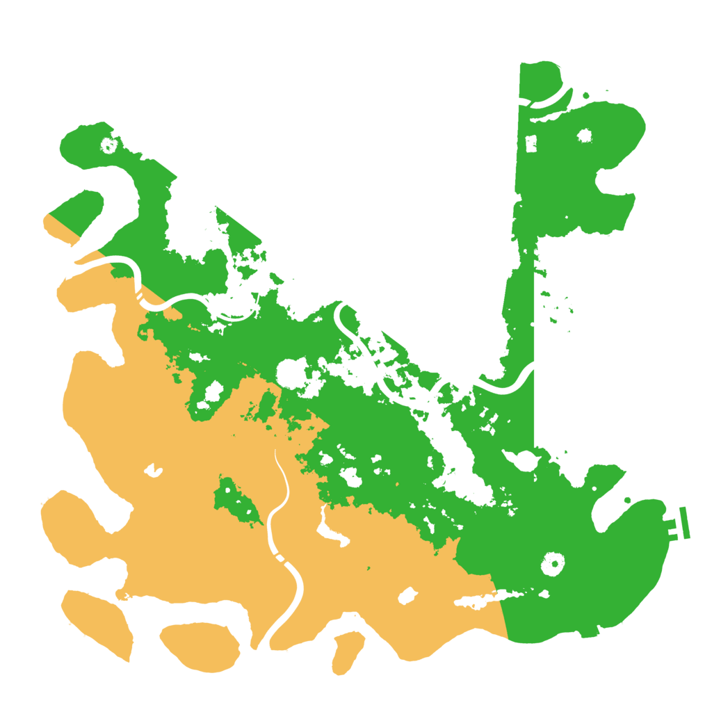 Biome Rust Map: Procedural Map, Size: 4500, Seed: 582021082
