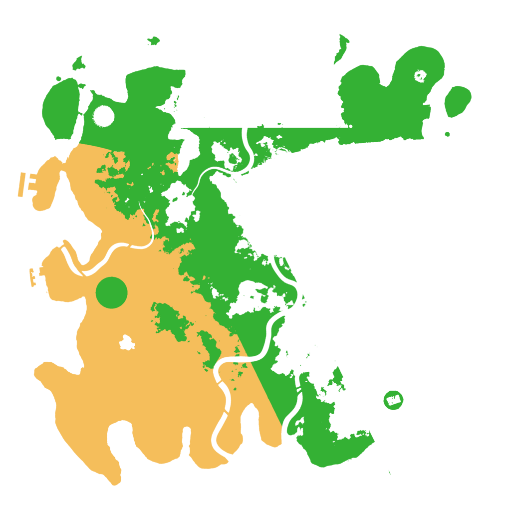 Biome Rust Map: Procedural Map, Size: 4250, Seed: 829484247