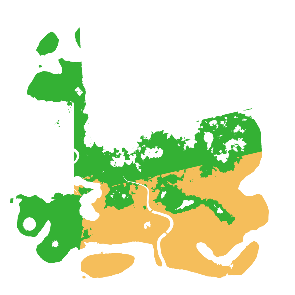 Biome Rust Map: Procedural Map, Size: 4000, Seed: 458702