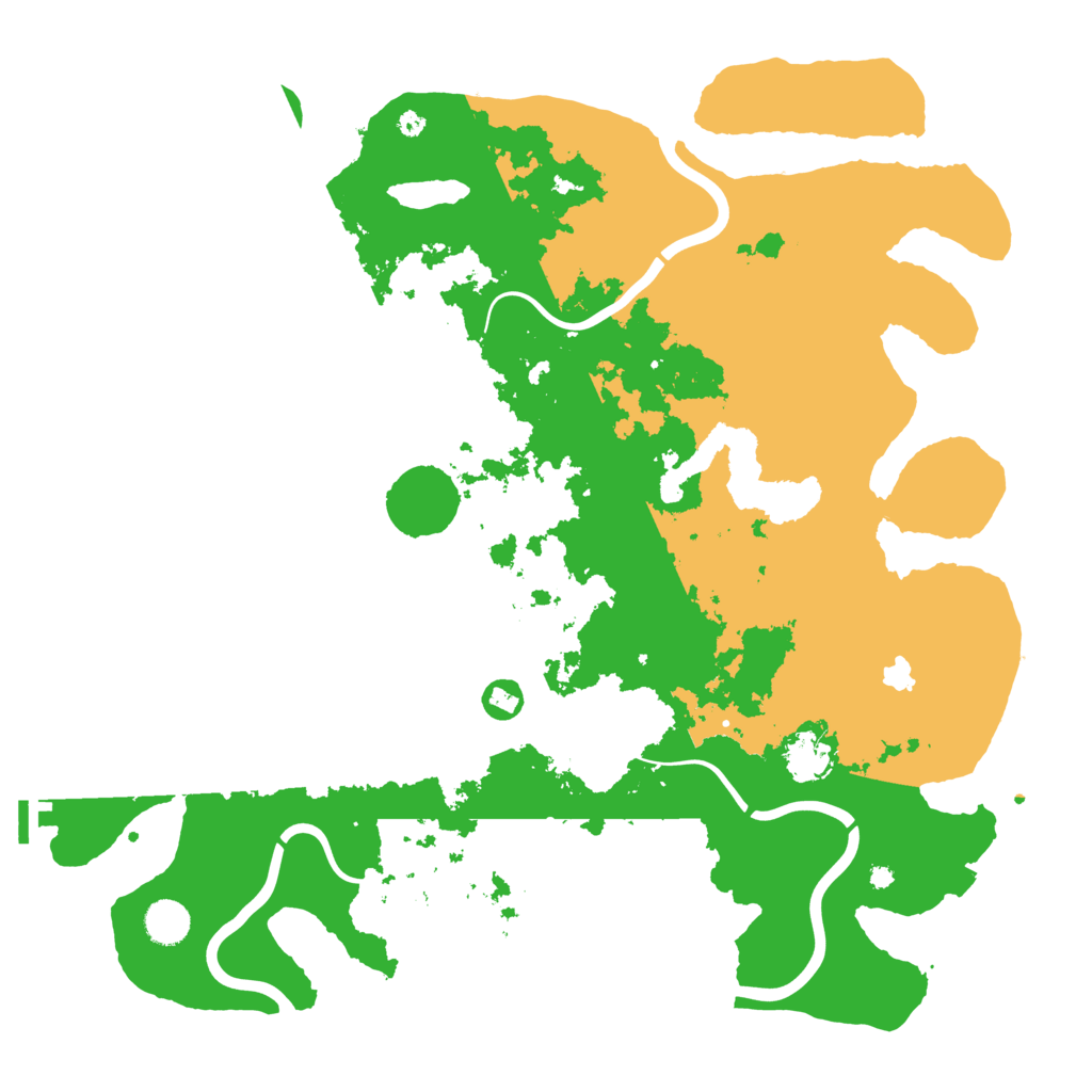 Biome Rust Map: Procedural Map, Size: 4250, Seed: 1941187816