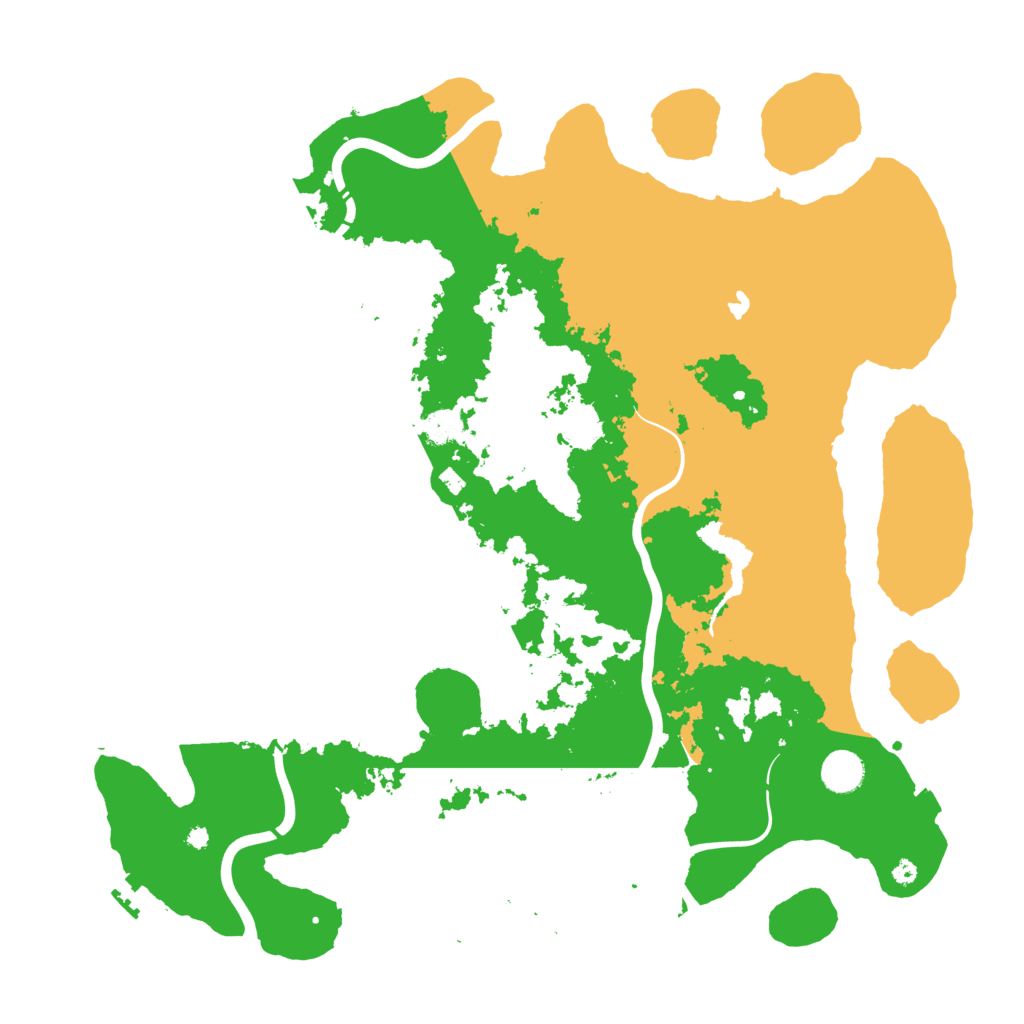 Biome Rust Map: Procedural Map, Size: 4250, Seed: 1300758766