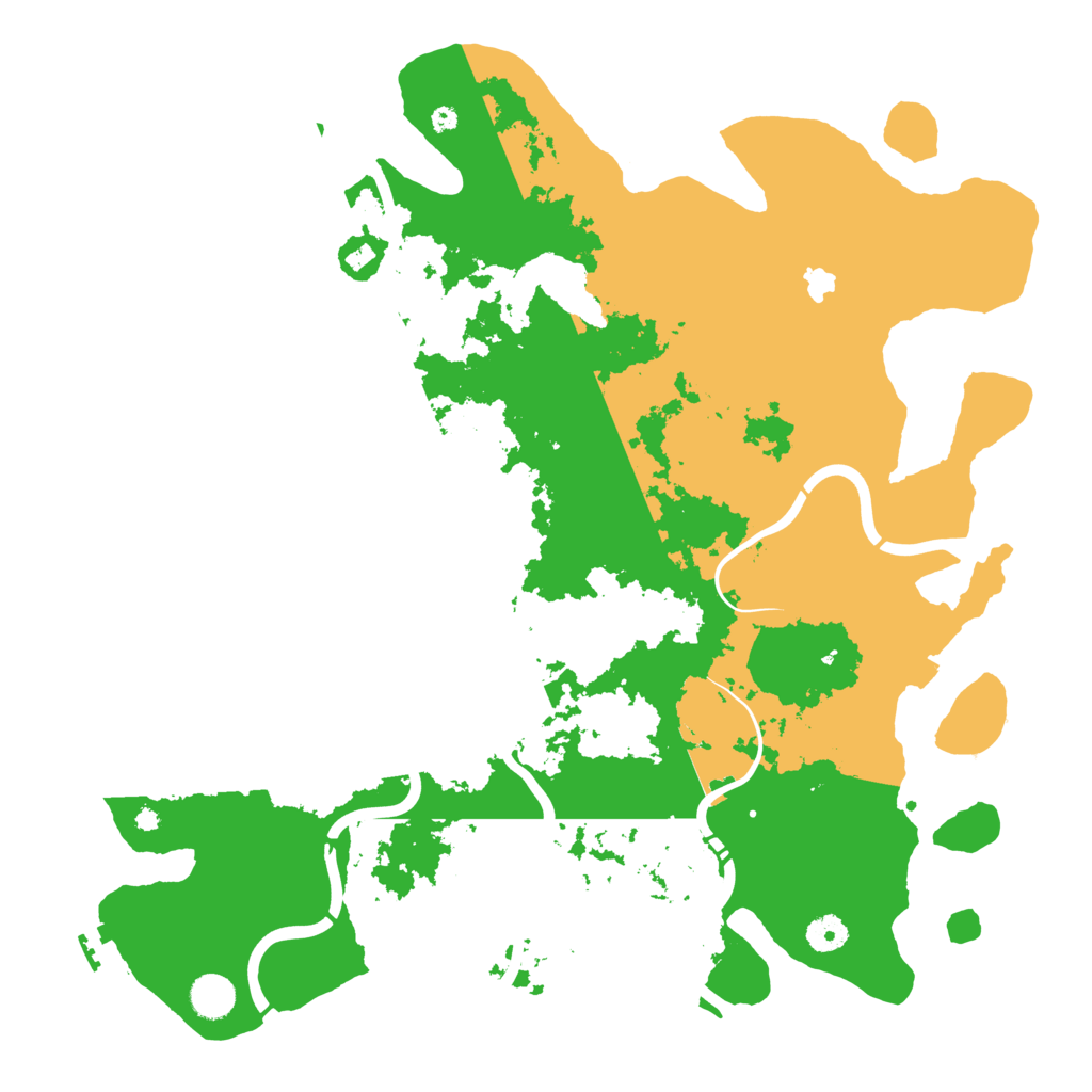 Biome Rust Map: Procedural Map, Size: 4250, Seed: 22694