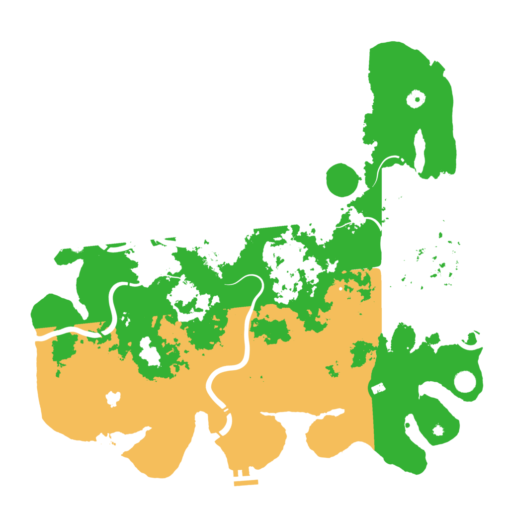 Biome Rust Map: Procedural Map, Size: 4250, Seed: 12875
