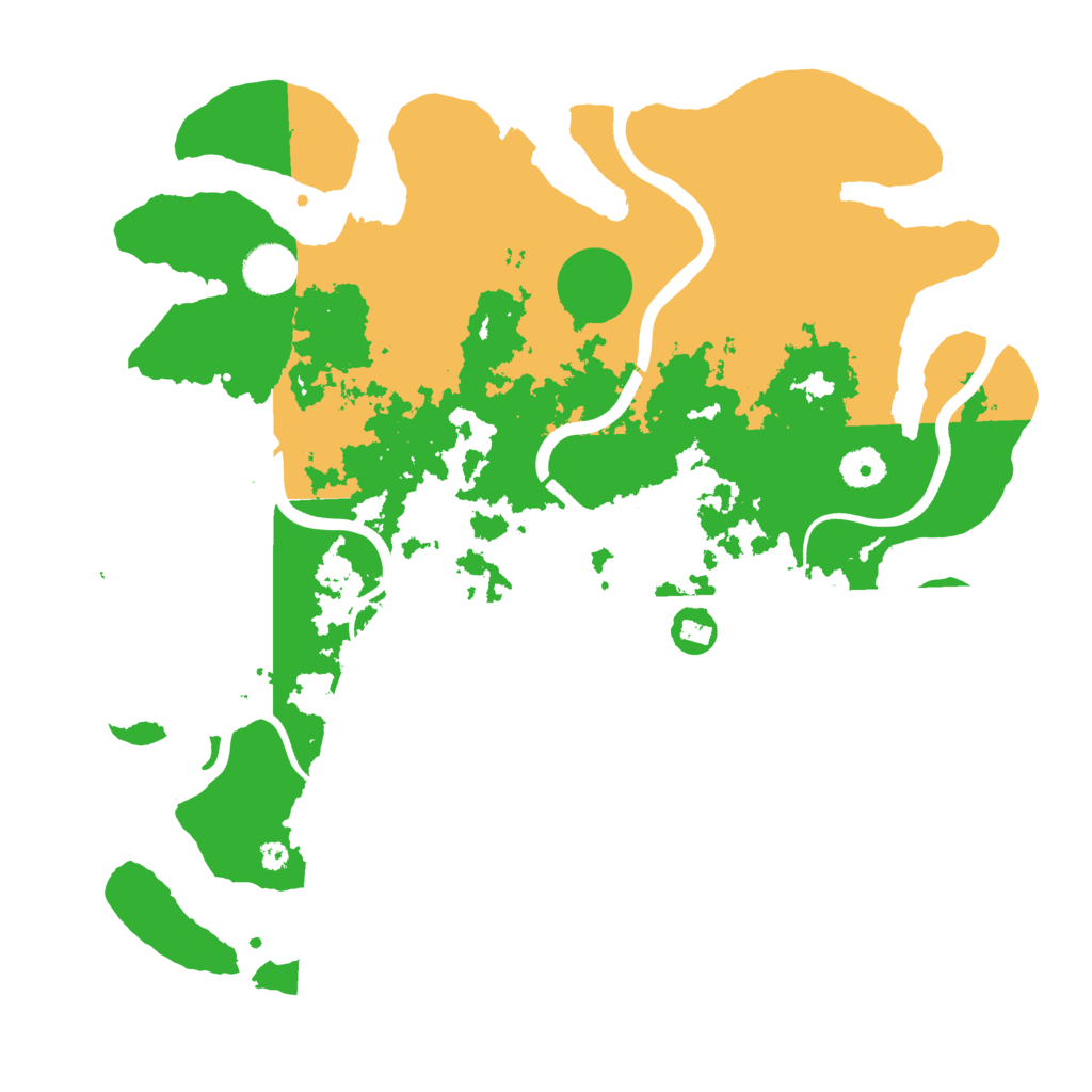 Biome Rust Map: Procedural Map, Size: 3850, Seed: 749210151