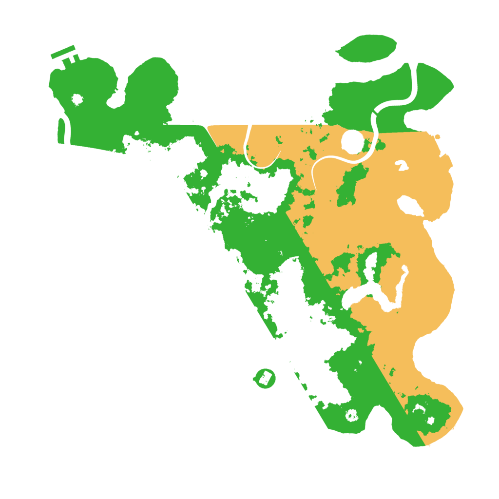 Biome Rust Map: Procedural Map, Size: 4000, Seed: 1911781161