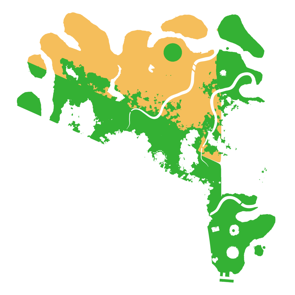Biome Rust Map: Procedural Map, Size: 4250, Seed: 11051994