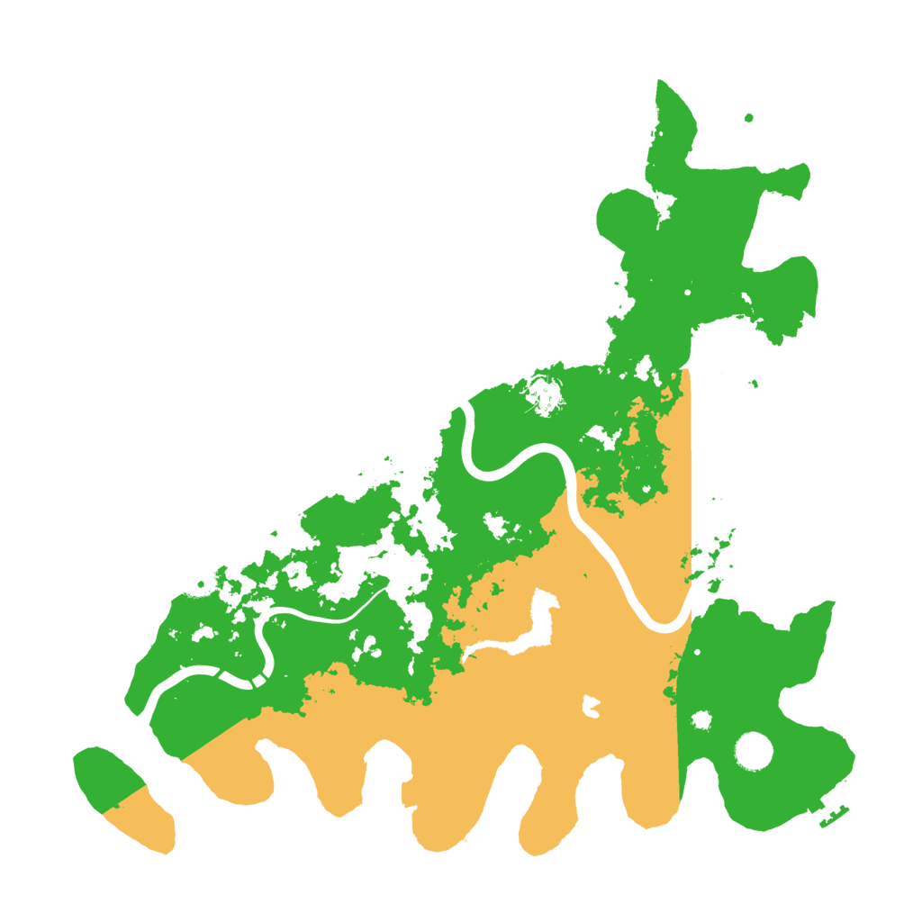 Biome Rust Map: Procedural Map, Size: 4250, Seed: 1052103621