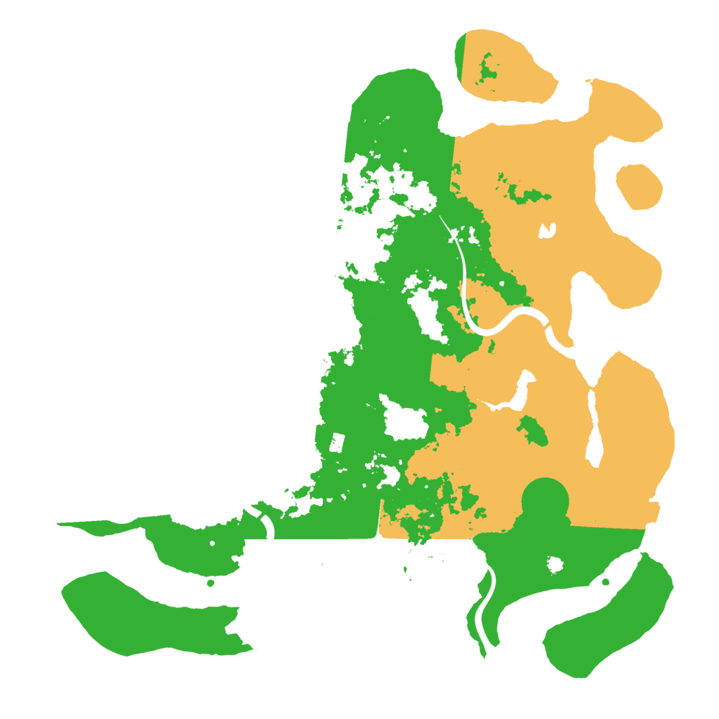 Biome Rust Map: Procedural Map, Size: 4000, Seed: 257816