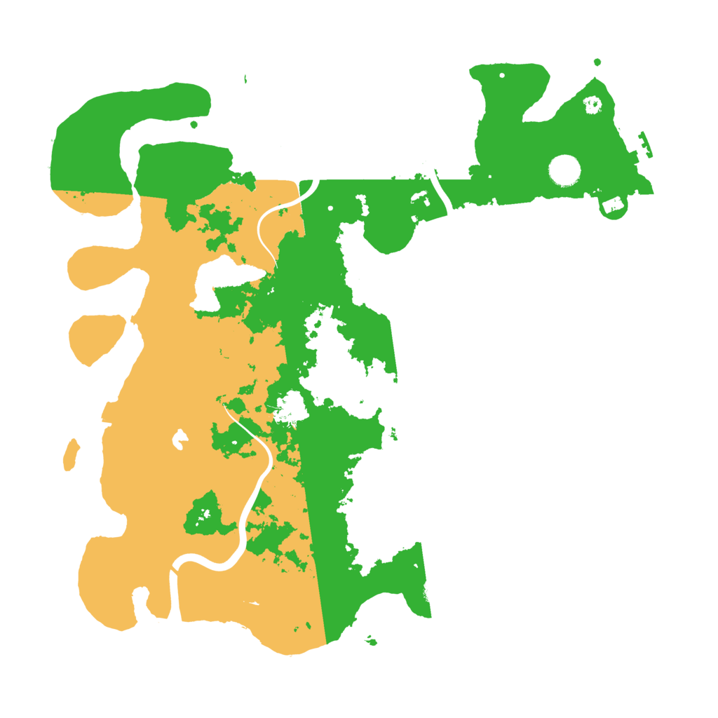 Biome Rust Map: Procedural Map, Size: 4000, Seed: 679100