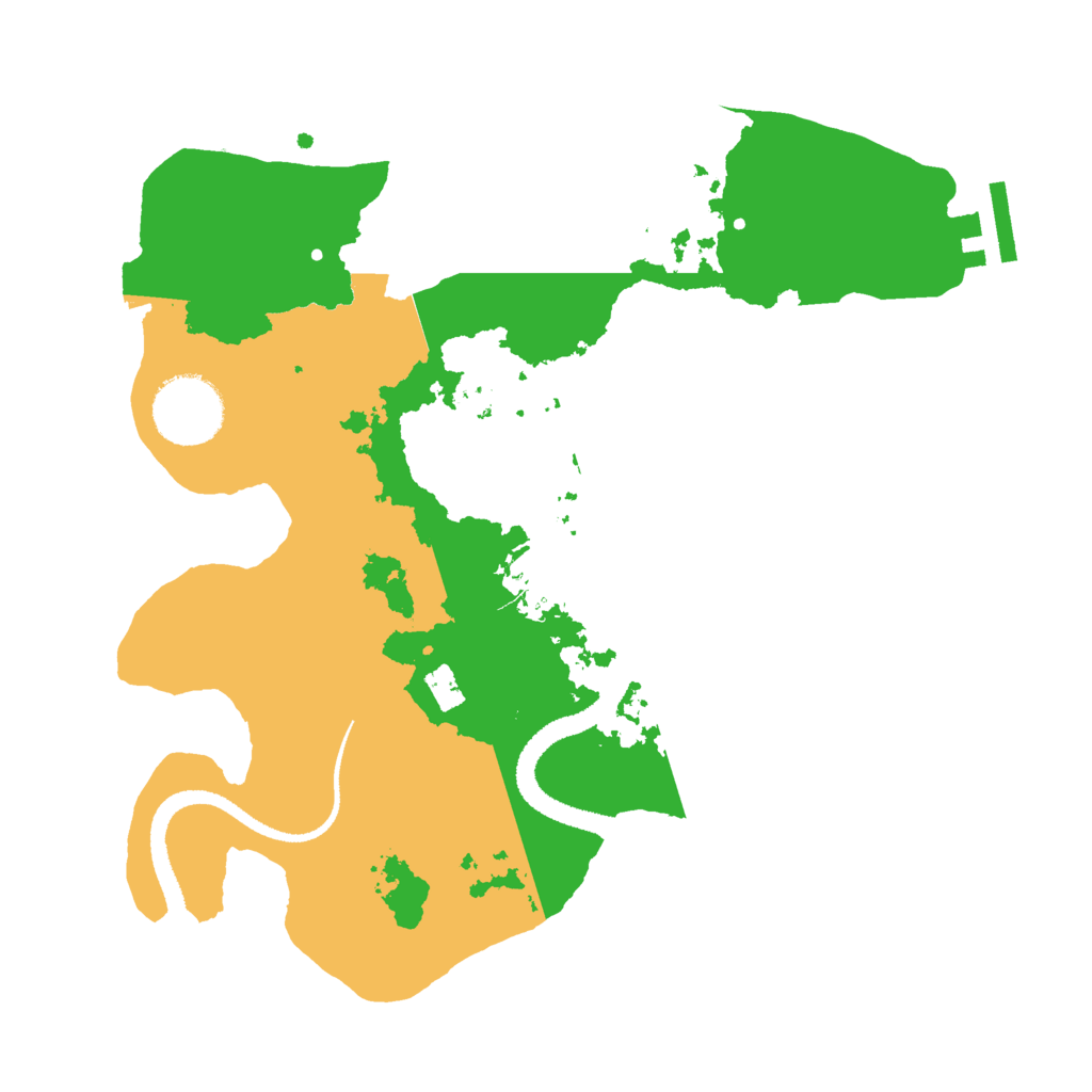 Biome Rust Map: Procedural Map, Size: 2750, Seed: 289948294