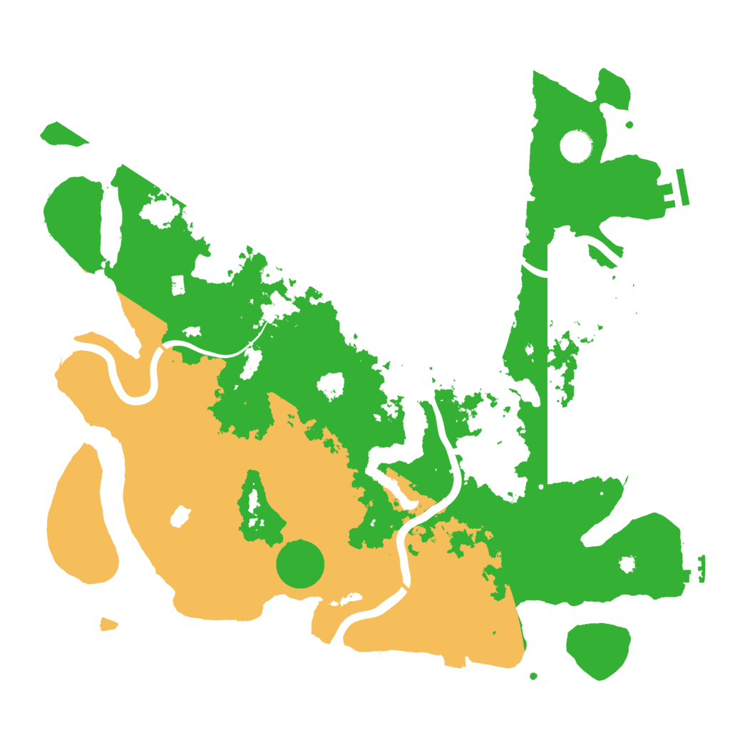 Biome Rust Map: Procedural Map, Size: 4000, Seed: 10247