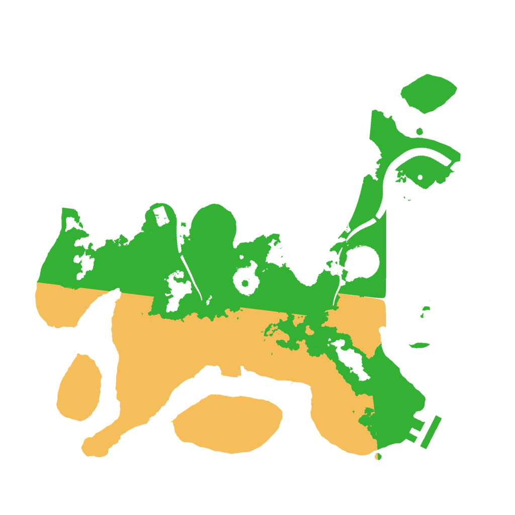 Biome Rust Map: Procedural Map, Size: 3000, Seed: 113344146