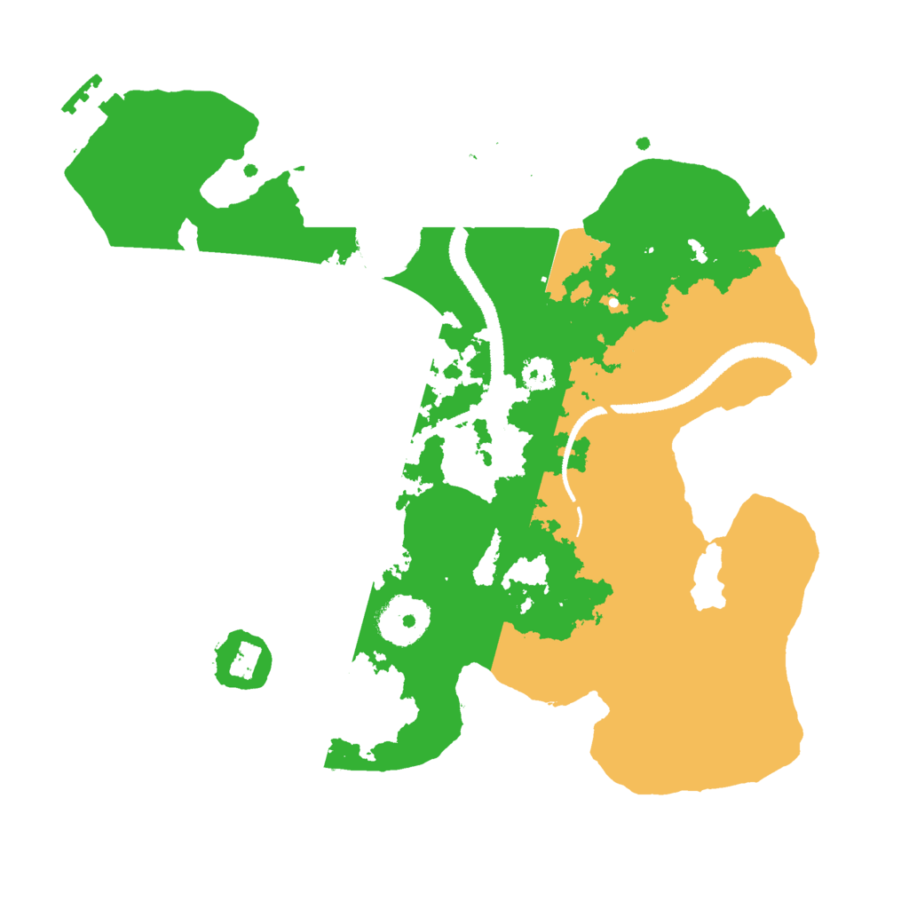 Biome Rust Map: Procedural Map, Size: 2750, Seed: 50020