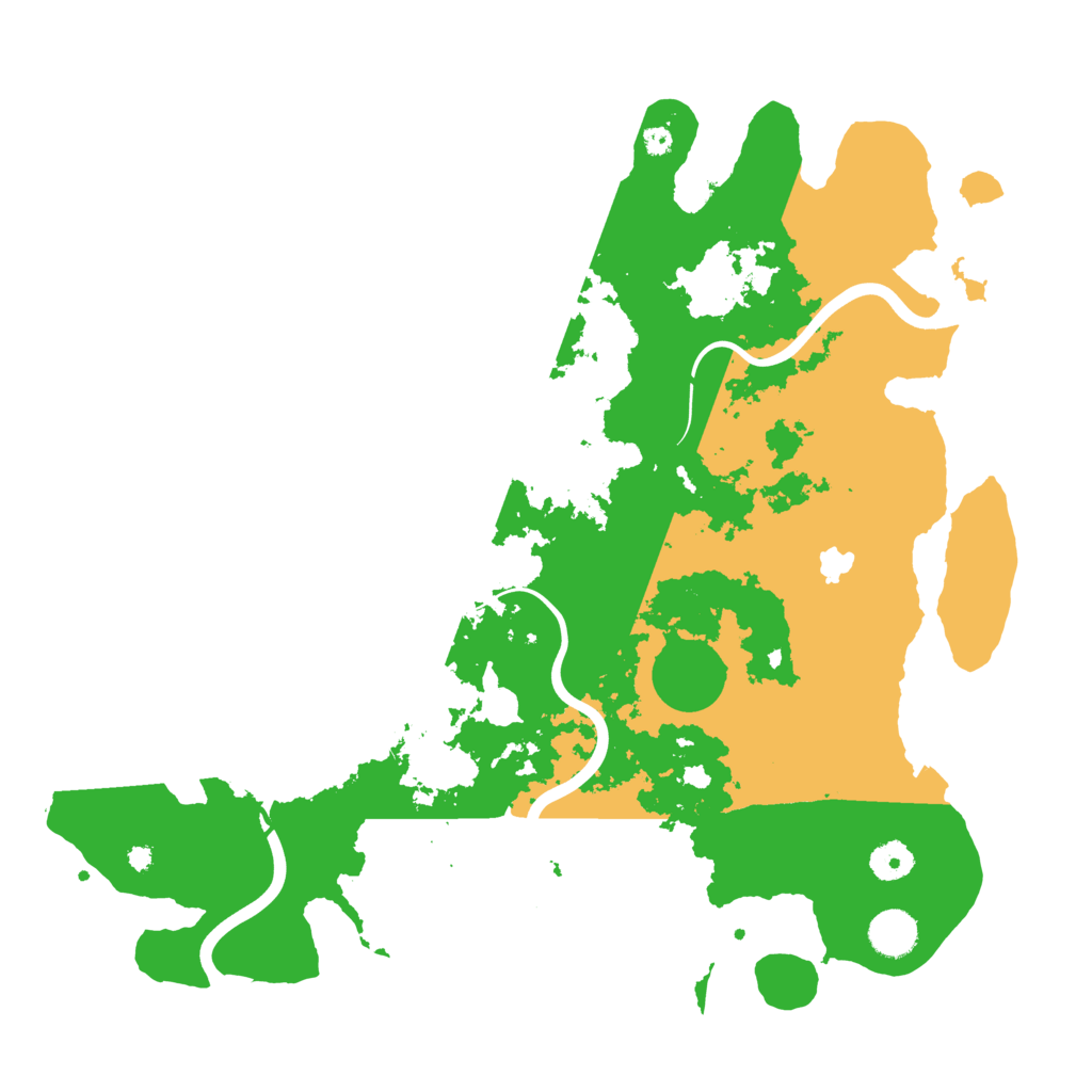 Biome Rust Map: Procedural Map, Size: 4000, Seed: 1645613345