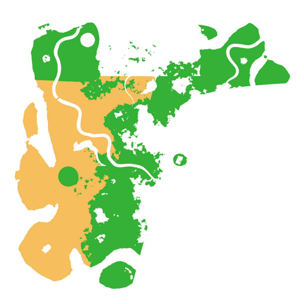 Biome Rust Map: Procedural Map, Size: 4000, Seed: 1535470033