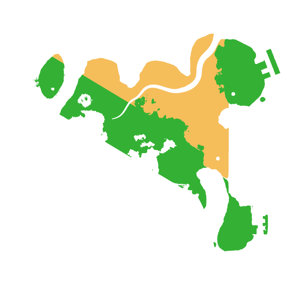 Biome Rust Map: Procedural Map, Size: 2367, Seed: 1060758