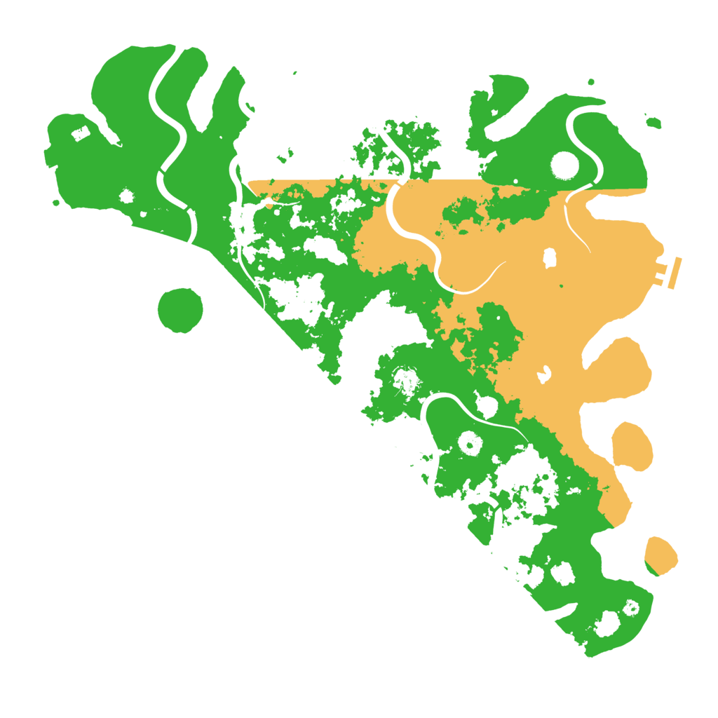 Biome Rust Map: Procedural Map, Size: 4500, Seed: 9563351