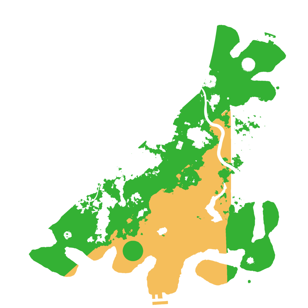 Biome Rust Map: Procedural Map, Size: 4000, Seed: 1595657132