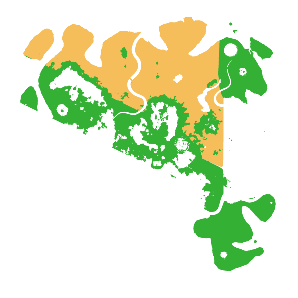 Biome Rust Map: Procedural Map, Size: 4000, Seed: 742918