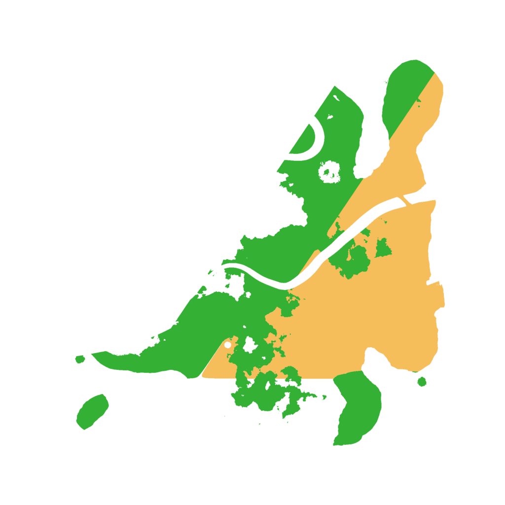 Biome Rust Map: Procedural Map, Size: 2250, Seed: 837344486