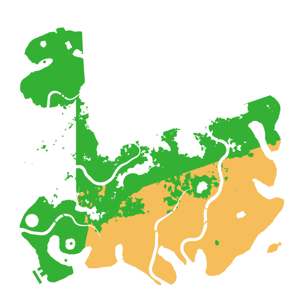 Biome Rust Map: Procedural Map, Size: 4250, Seed: 228228