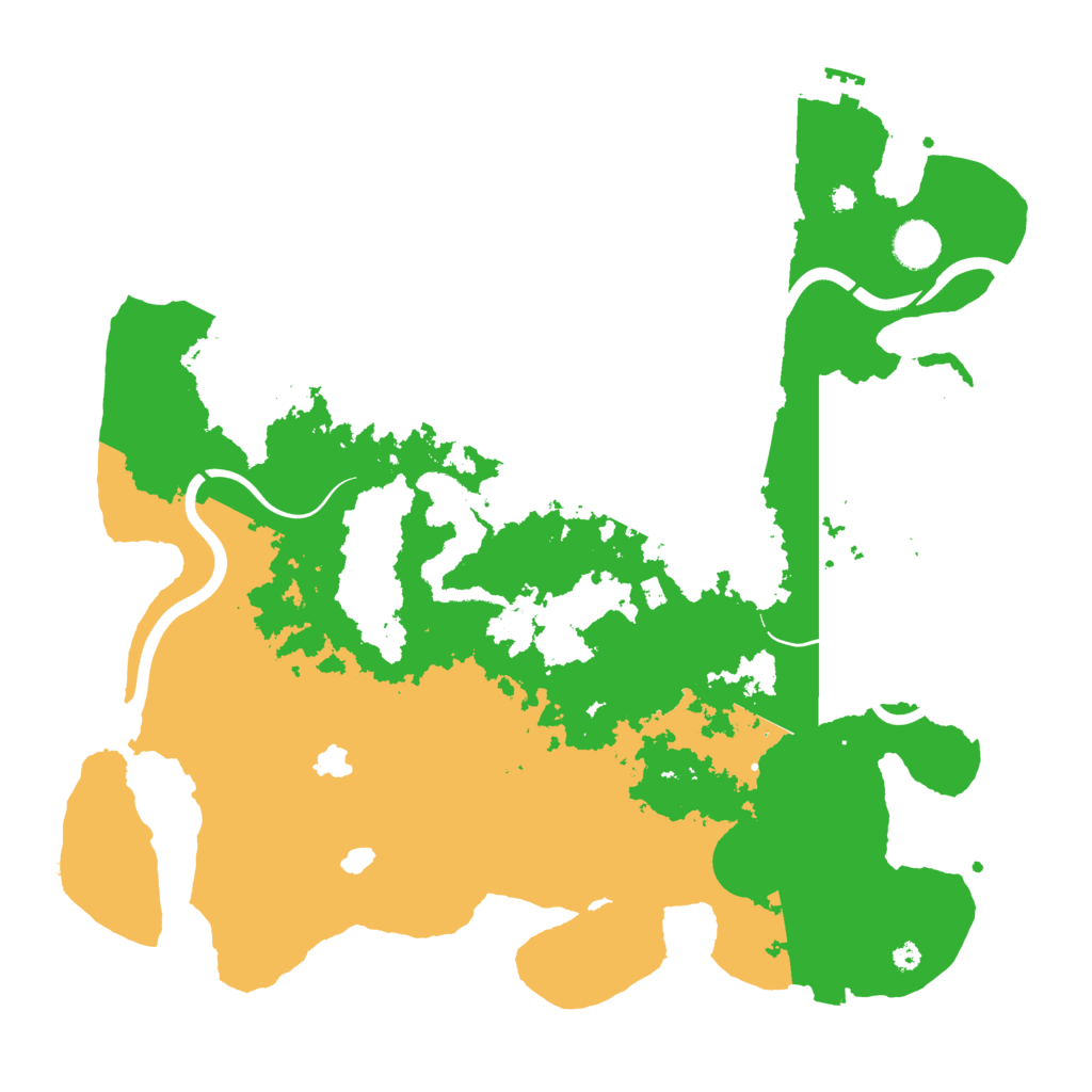 Biome Rust Map: Procedural Map, Size: 4000, Seed: 51012533